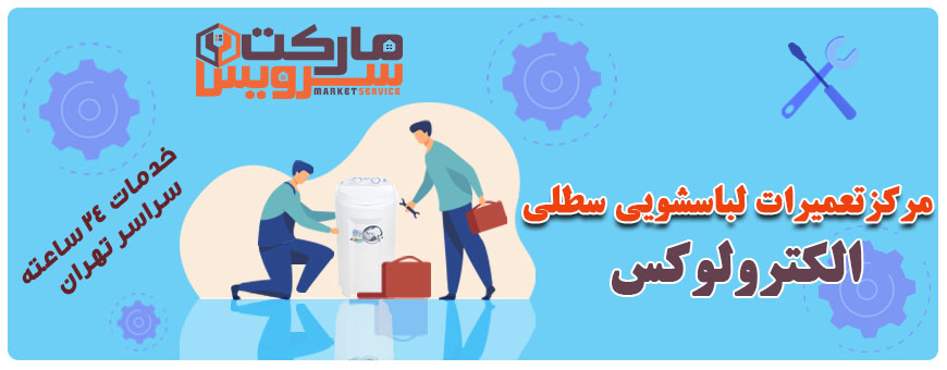 تعمیر انواع لباسشویی سطلی الکترولوکس